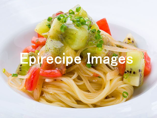 キウイの冷製パスタ