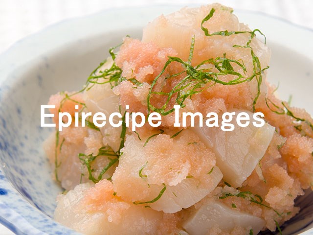 ホタテのまさご和え