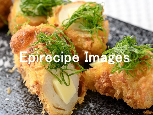 ちくわのチーズ詰めフライ